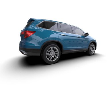 mavi modern SUV - tasarımın için modern konsept