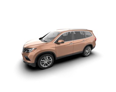 Bir markanın 3 boyutlu görüntülemesi - daha az genel SUV