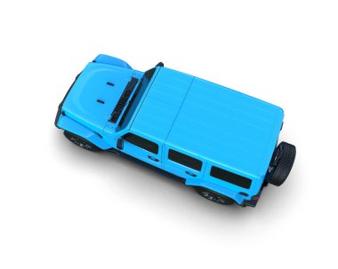 Kamyon beyaz arka planda izole edilmiş. 3d illüstrasyon