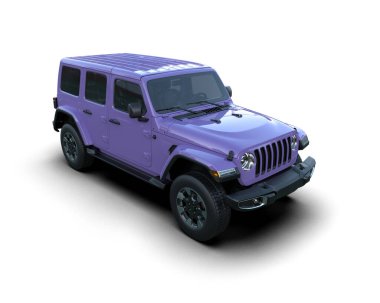 Daha az genel bir konsept arabanın 3 boyutlu çizimi