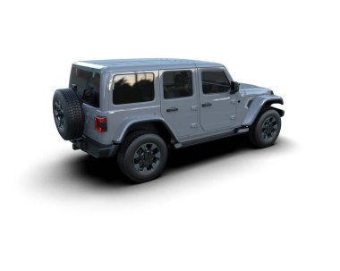 Bir markanın 3 boyutlu görüntülemesi - daha az genel SUV