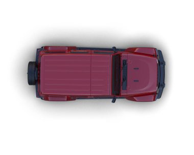 3D kırmızı renk..