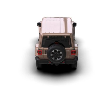 Beyaz arka plan üzerinde izole Suv araba