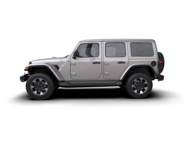 modern SUV arabası - ön görünüm