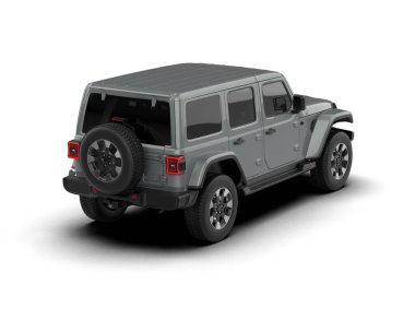 Beyaz arka plan üzerinde izole Suv araba