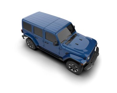 mavi araba modern araba