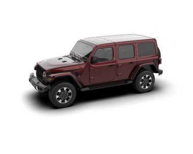 modern SUv arka planda, kapat