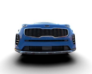 Daha az genel bir konsept arabanın 3 boyutlu çizimi