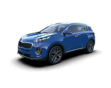 Bir markanın 3 boyutlu görüntülemesi - daha az genel SUV