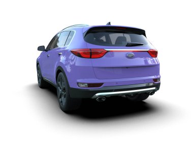 modern şehir arabası - arka plan