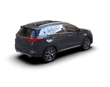 Beyaz arka plan üzerinde siyah Suv