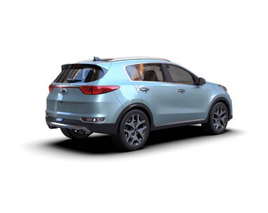 Beyaz arka planda cip. 3d oluşturma