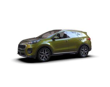 Bir markanın 3 boyutlu görüntülemesi - daha az genel SUV