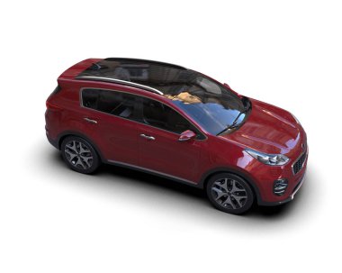 Bir markanın 3 boyutlu tasarımı - daha az genel bir araba