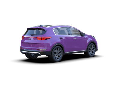 Bir markanın 3 boyutlu görüntülemesi - daha az genel SUV