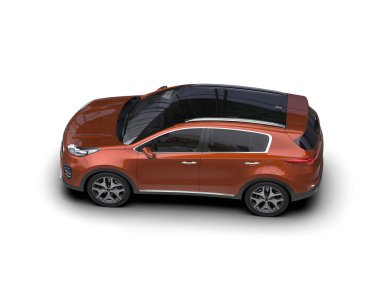 Bir markanın 3 boyutlu görüntülemesi - daha az genel SUV