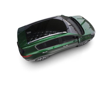 Daha az genel bir konsept arabanın 3 boyutlu çizimi