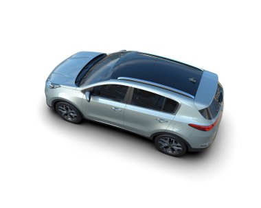 Bir markanın 3 boyutlu görüntülemesi - daha az genel SUV