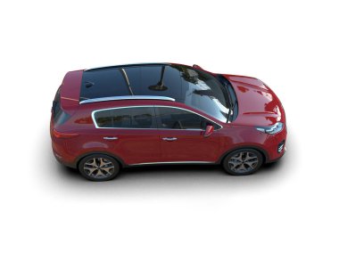 araba izole edilmiş beyaz arkaplan