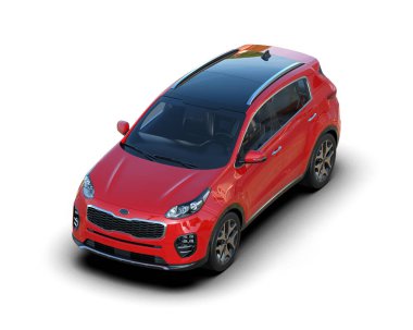 Bir markanın 3 boyutlu tasarımı - daha az genel bir araba