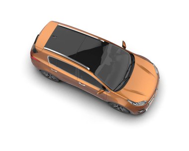 Bir arabanın 3 boyutlu resmi