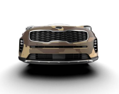 modern araba - ön görünüm