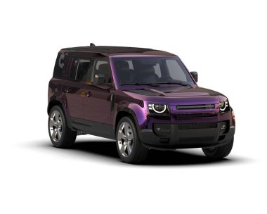 Bir SUV 'un 3 boyutlu çizimi - daha az genel. 3d oluşturma.