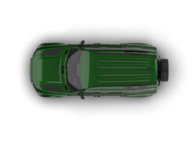 3 boyutlu bir araba.