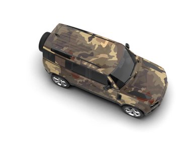 beyaz arkaplandaki araba