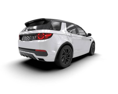 Modern spor SUV - arka görünüm