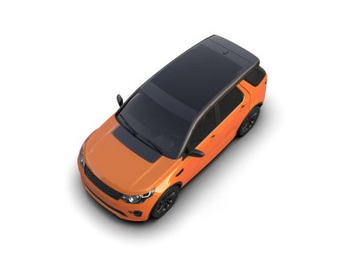 3 boyutlu bir araba.