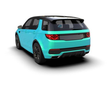 araba mavi modern araba