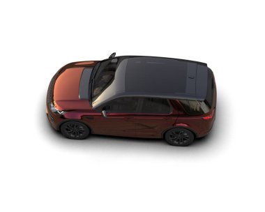 3 boyutlu elektrikli araba.