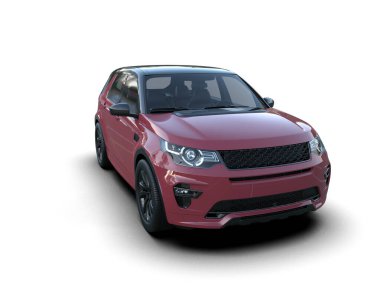 Daha az genel bir konsept arabanın 3 boyutlu çizimi