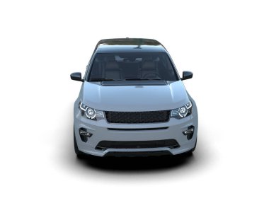 Bir arabanın 3 boyutlu canlandırması - jenerik SUv