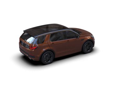 Bir markanın 3 boyutlu görüntülemesi - daha az genel SUV