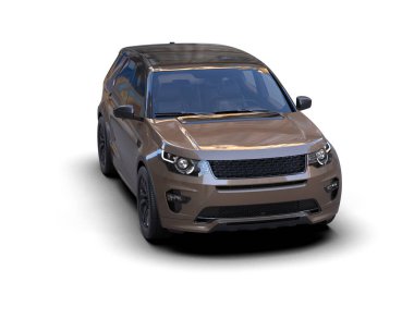 Bir markanın 3 boyutlu görüntülemesi - daha az genel SUV