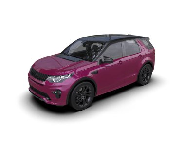 Bir markanın 3 boyutlu çizimi - daha az SUV konsepti