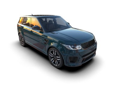 Beyaz bir arka plan üzerinde izole modern suv