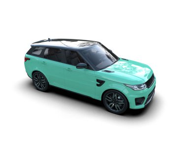 Daha az genel bir konsept arabanın 3 boyutlu çizimi