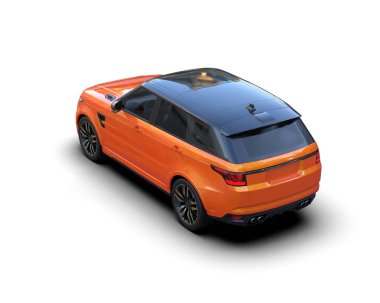 Daha az genel bir konsept arabanın 3 boyutlu çizimi