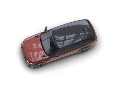 Stüdyoda izole edilmiş daha az jenerik bir cipin 3 boyutlu görüntüsü.