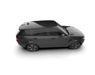 siyah modern aile arabası