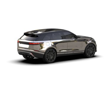 lüks araba modern araba izole edilmiş