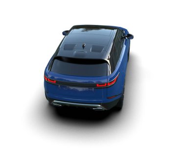 Araba - arka manzara. 3 Boyutlu Hazırlama