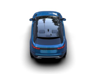 modern araba - 3D görüntüleme