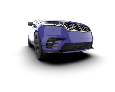 modern lüks spor araba - ön manzara.