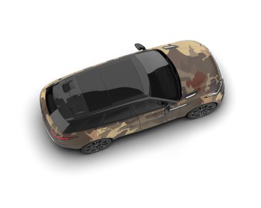 Modern cip beyazdan izole edilmiş. 3d illüstrasyon