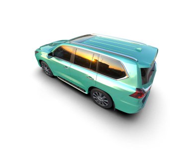 3 boyutlu bir araba.