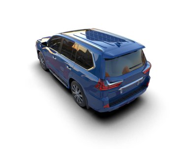 Bir markanın 3 boyutlu görüntülemesi - daha az genel SUV